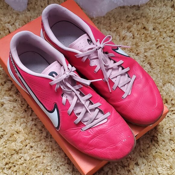 Nike Tiempo Legend 9 Tf Siren Red-Summit White Sz 11.5 [DA1191-618] Men - Picture 1 of 15